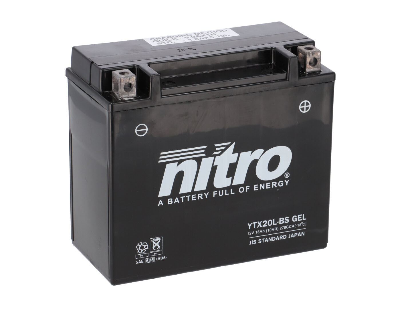 Baterie de pornire NTX20L SLA NITRO